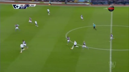Астън Вила - Евертън 0:2 /първо полувреме/