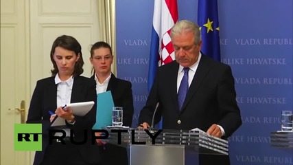 Croatia:  EU Migration Commissioner announces €190 million for Croatia to deal with refugee crisis
