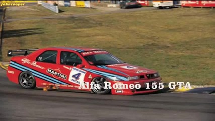 Alfa Romeo 155 Gta - with pure engine sound