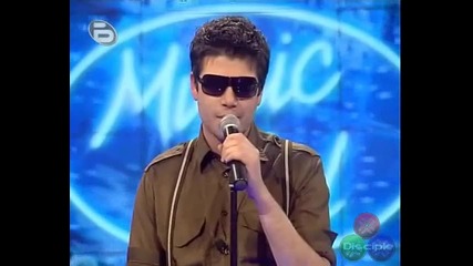 Music Idol 2 Иван Ангелов Шоумена Малък Концерт 14.03.2008 High-Quality