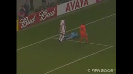 World Cup 2006 Serbia And Montenegro - Netherlands 0 - 1 