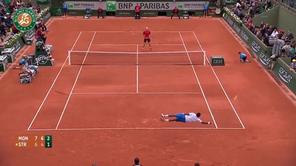 Monfils vs Struff - Roland Garros [2014]