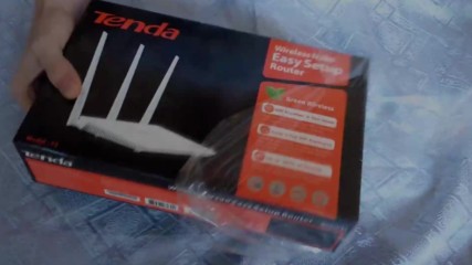 Unboxing- Tenda F3 N300 Wireless router безжичен рутер