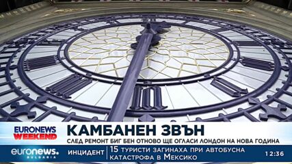 След ремонт Биг Бен отново ще огласи Лондон на Нова година
