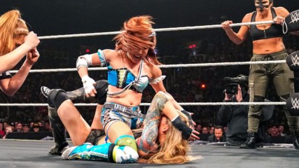Kairi Sane & Io Shirai vs. Jessamyn Duke & Marina Shafir: WWE NXT, Jan. 30, 2019