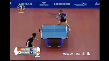 Тенис на маса - най-доброто от Joo Se Hyuk
