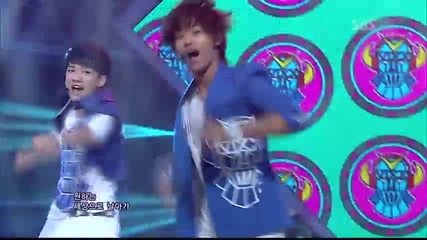 Vixx - Super Hero @ Inkigayo (24.06.2012)