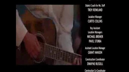 The last song from Raise your Voice
