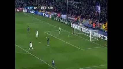 Youtube - Barcelona - Stuttgart 17.03.2010 Messi - goal