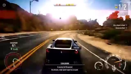 Need For Speed Rivals Mclaren P1 Vs. Ferrari F12 Gameplay