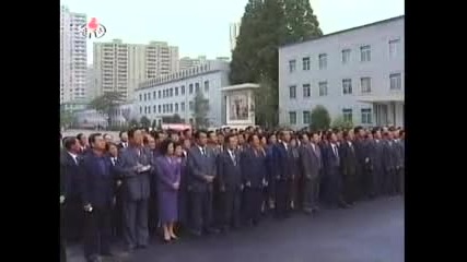 Тв Новини от Пхенян на 02.10.2010 г. 