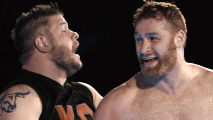 Unseen footage of Orton & Nakamura's battle with Owens & Zayn: WWE.com Exclusive, Oct. 23, 2017