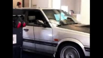 Subaru Leone Wagon на Дино тест 