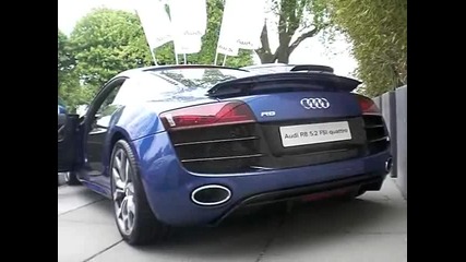Audi R8 5.2 Fsi V10 engine start up amp 