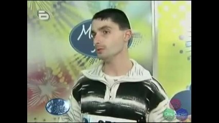 Bulgarian Music Idol - Poor Imitation of Michael Jackson