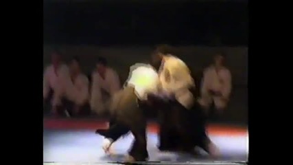 Aggressive Aikido techniques demonstration