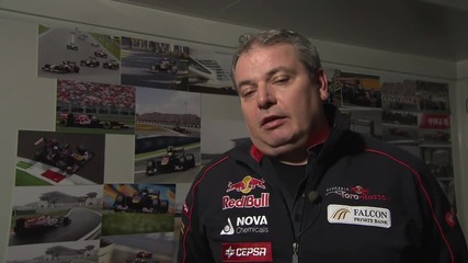 F1 2012 - Toro Rosso Str7 launch - Interview Giorgio Ascaneli