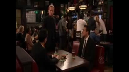 Barney stinson does not drink with racists 