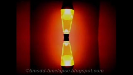 Red Hot Lava - Lava Lamp Time Lapse Video 