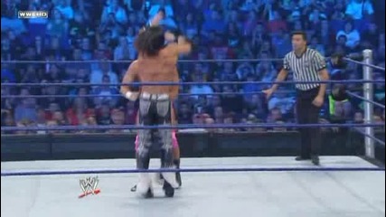 Smackdown 2009/08/28 John Morrison & Matt Hardy vs The Hart Dynasty