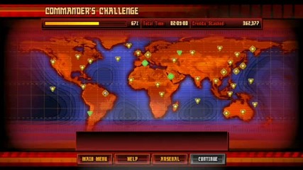 Red Alert 3 Uprising Commander Challenge Gameplay Trailer