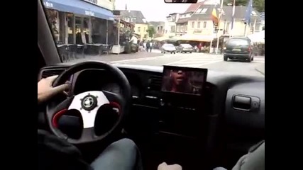 Плашене на хора с Golf Vr6 