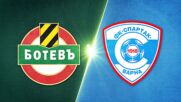 Botev Plovdiv vs. FK Spartak 1918 Varna - Game Highlights