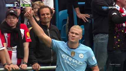Goal by Manchester City