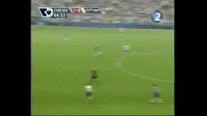 Chelsea 1 - 1 Tottenham - Gol D.bent