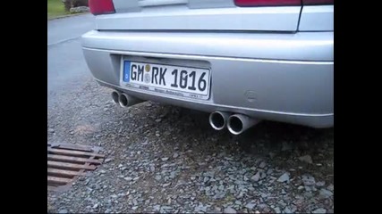 Opel Omega B V6 Sportauspuff
