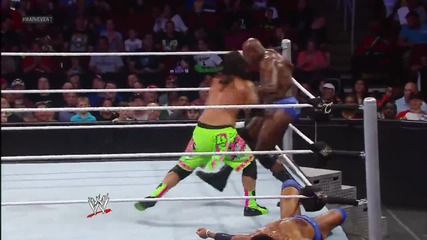 The Usos vs. The Prime Time Players: Wwe Main Event July 31, 2013