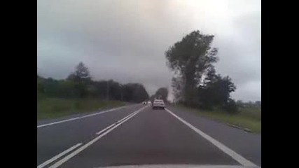 Driving in Poland - en route to Krakow