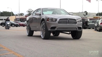 Charger on 30 Inch Swyrls - Orlando Classic Series