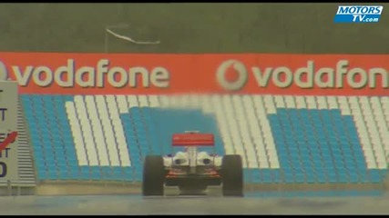 Lewis Hamilton essais Mclaren Mercedes 2009 