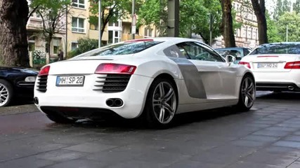 Straight Pipe Audi R8 Massive Acceleration