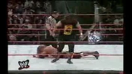 Street Fight For The Wwf Championship Triple H Vs Cactus Jack *2/4* 