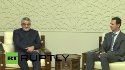 Syria: Assad meets delegation of Iranian MPs ahead of joint offensive against ISIS