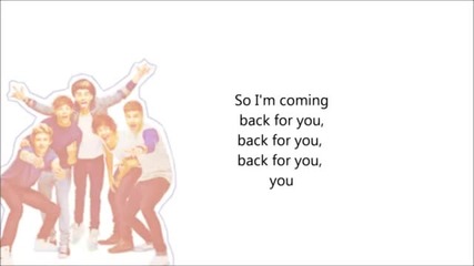 One Direction - Back for you