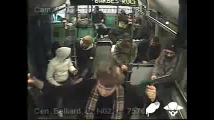 Проява на агресия в метро
