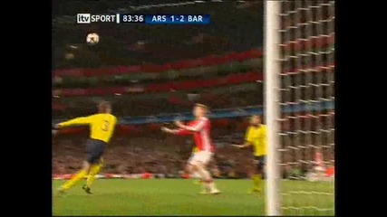 Uefa Champions League: Arsenal Fc vs Fc Barcelona 2:2 