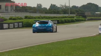 Nissan Leaf race car video review