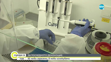 92 нови случая на COVID-19