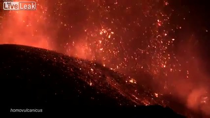 Вулкана Етна-август 6-ти 2011