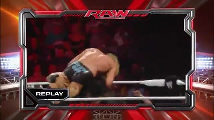 Dolph Ziggler vs. The Shield - 3-on-1 Handicap Match: Raw, August 19, 2013