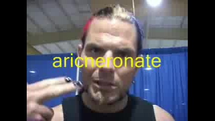 Jeff Hardy Backstage Rare