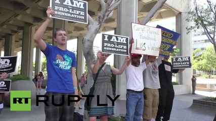 USA: Planned Parenthood’s 'organ harvesting' brings angry pro-lifers to LA