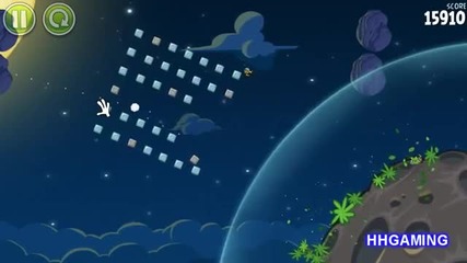 Angry Birds Space - Walkthrough 1-9