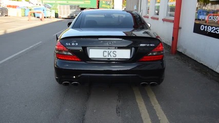 Mercedes Sl63 Amg R230 Cks Performance exhaust