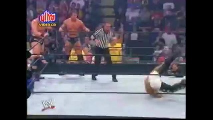 Shawn micheals Sweet chin music to Rey mysterio 