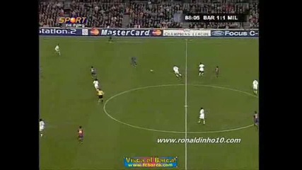 Barcelona 2 - 1 Ac Milan